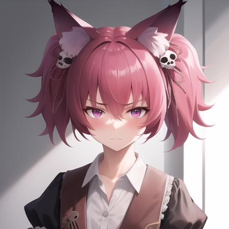 00291-568536584-masterpiece,best quality,absurdres,highres,1girl,solo,upper body,(portrait_1.2),animal_ears,fox_ears,high_heels,fox_tail,animal_.png